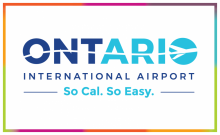 Ontario International Airport logo with tagline "So Cal. So Easy."